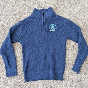 Infinity Kids Boy's Blue Half-Zip Sweater US Size 5-6 T